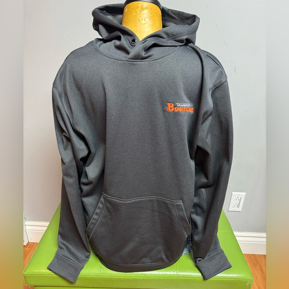 ÀTC Black Hoodie with  Logo Tag